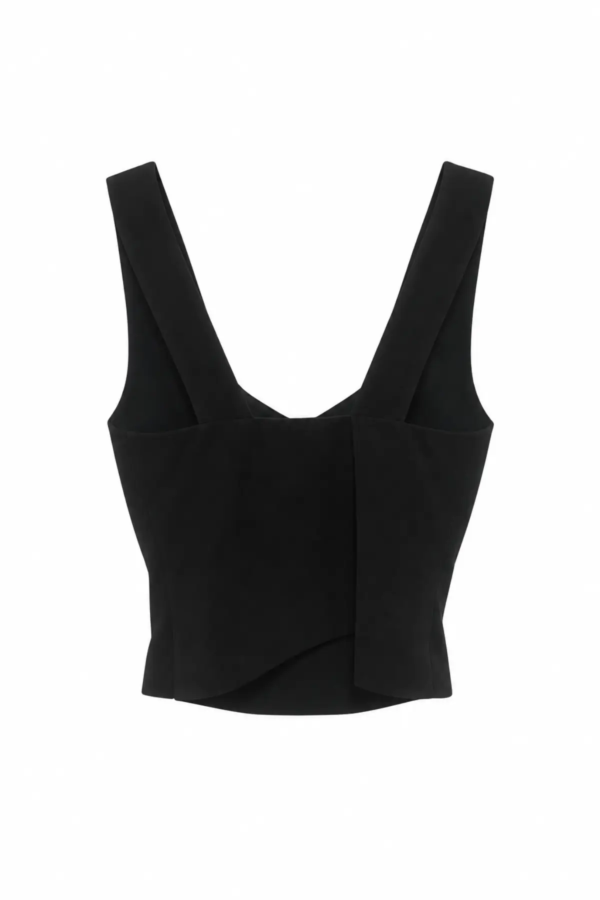 Top corset noir style officier – Image 2