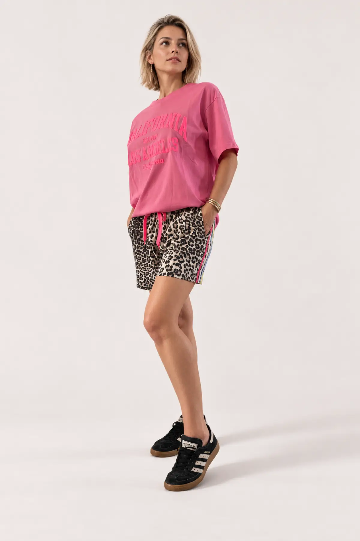 Short léopard à bandes latérales – Image 2
